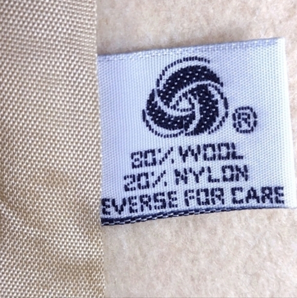 VTG Herman Kay Wool Car Coat Size 12 Made in USA Classic 3-Button Lined - Picture 10 of 11